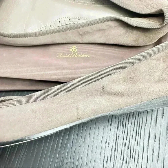 Brooks Brothers Women’s Brown Ballet Flats - Size 9 - Picture 7 of 8